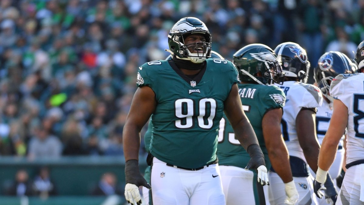 Eagles training camp Jordan Davis explains biggest difference for him