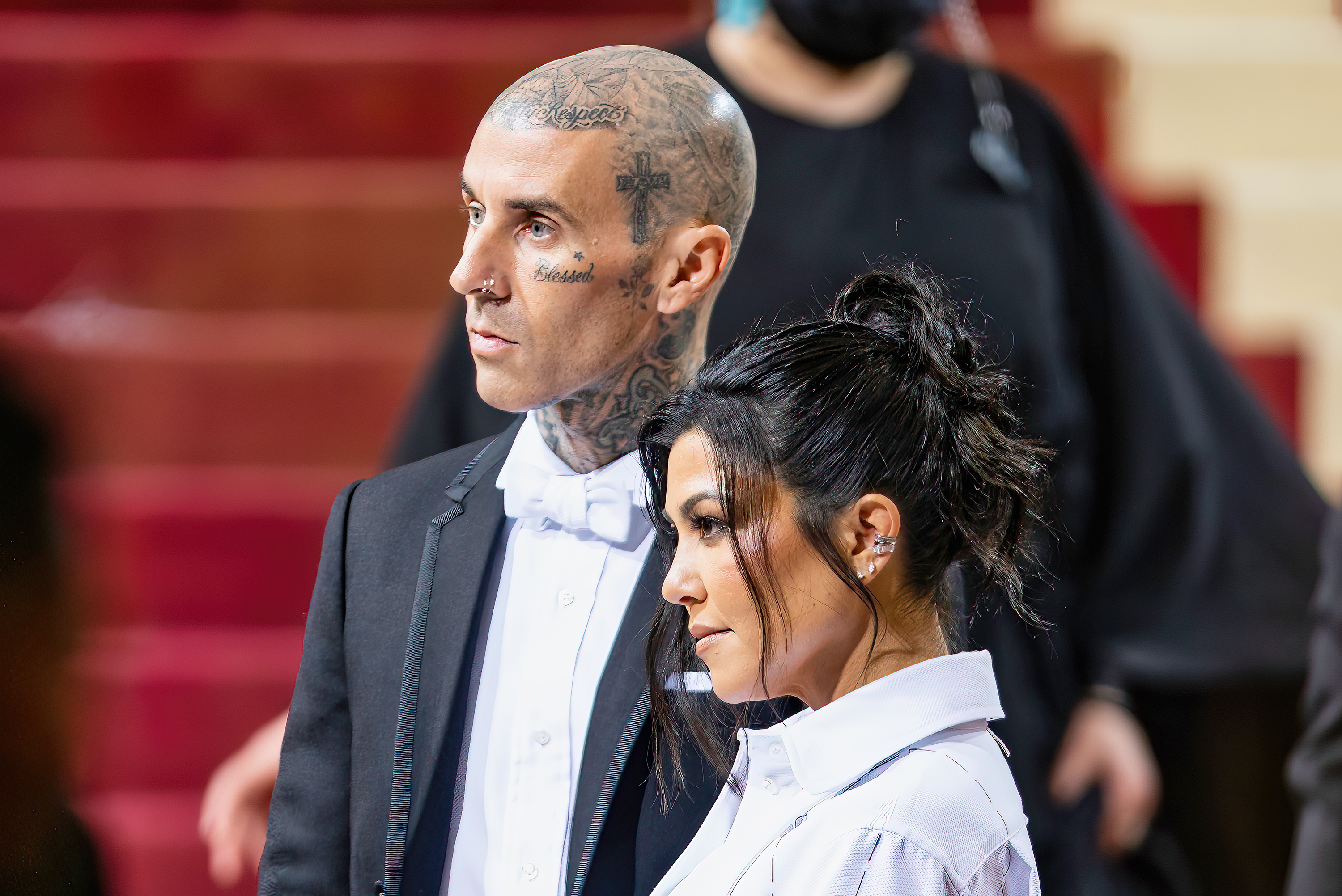 Travis Barker's Son Landon Gets Candid About Kourtney Kardashian's