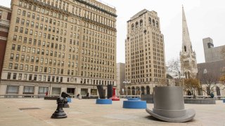 The "Your Move" art installation in Center City will be permanently removed.