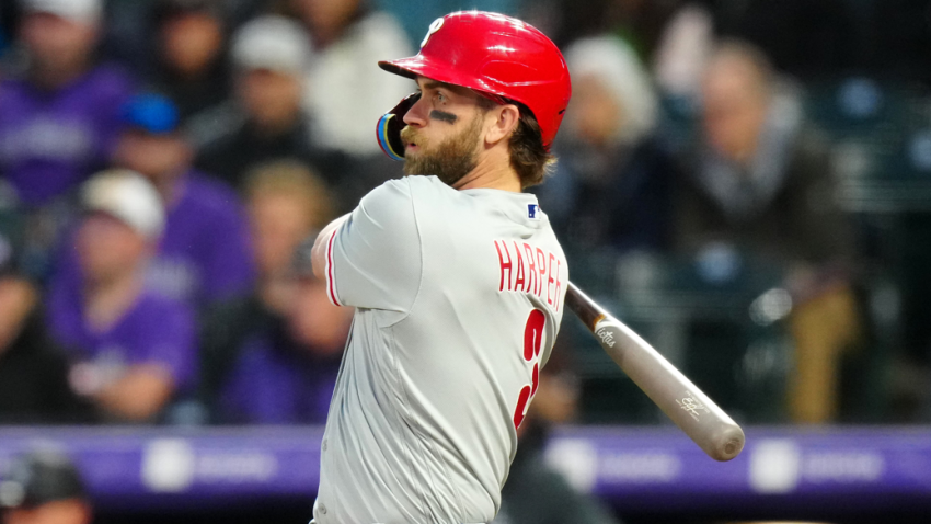 LVII Phillies nuggets for Super Bowl Sunday: Bryce Harper's elbow