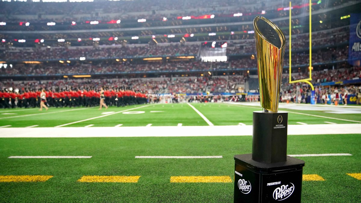 The history of college football national championship games NBC10