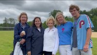 Founder of SpeakUp! throws out ceremonial first pitch at Phillies game
