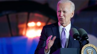 President Joe Biden speaks during a Juneteenth concert on the South Lawn of the White House in Washington, Tuesday, June 13, 2023.