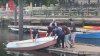 Students Launch Handmade Boats into Delaware River