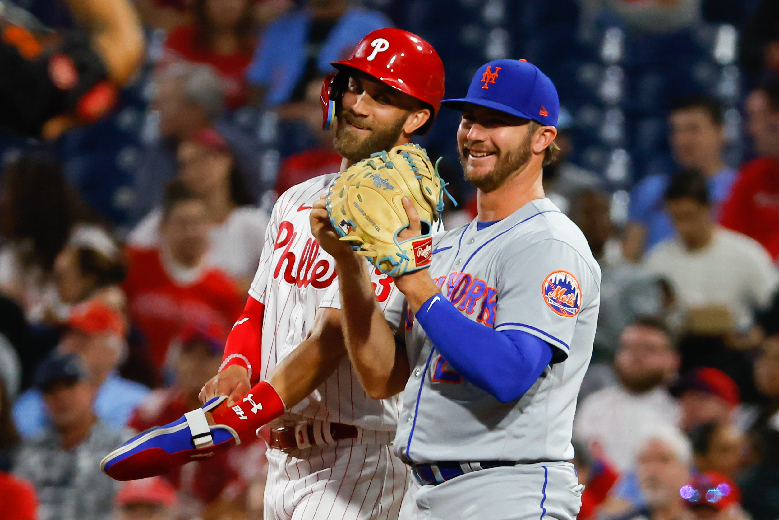 Photos of the Phillies falling to the Mets