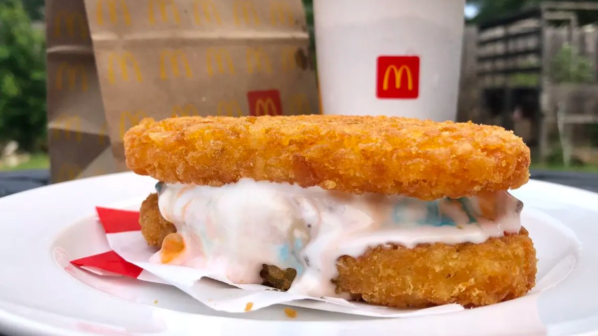 McDonald's McFlurry Hash Brown Sandwich Review – NBC10 Philadelphia - Vimarsana News