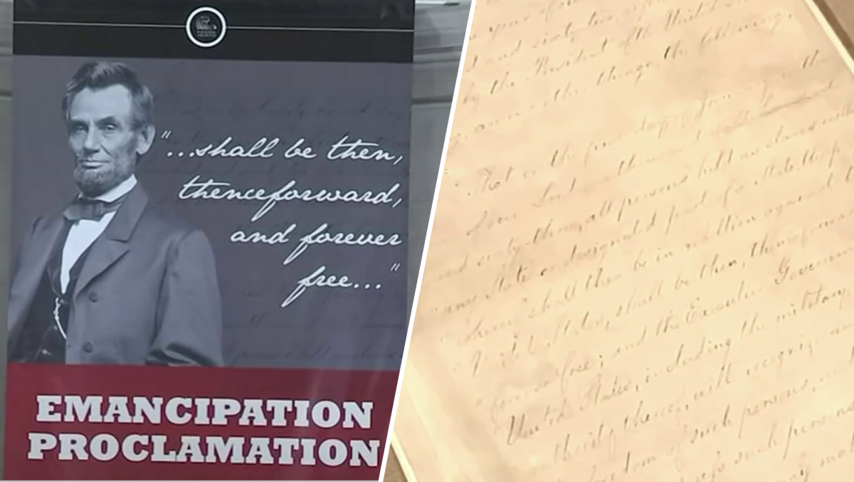 Emancipation Proclamation Will Be Displayed in DC – NBC10 Philadelphia - Vimarsana News