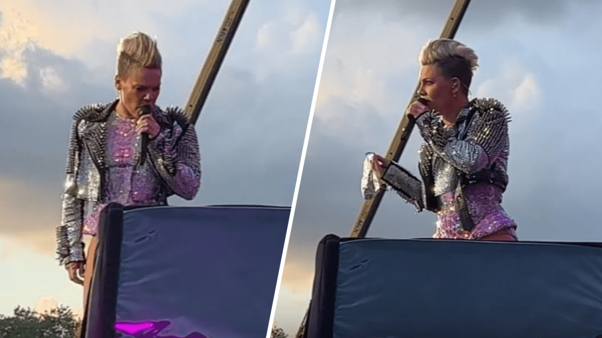 Fan gives dead mother’s ashes to Pink on stage NBC10 Philadelphia