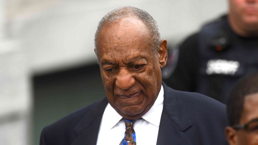 Bill Cosby departs the Montgomery County Courthouse on the first day of sentencing in his sexual assault trial on September 24, 2018 in Norristown, Pennsylvania.