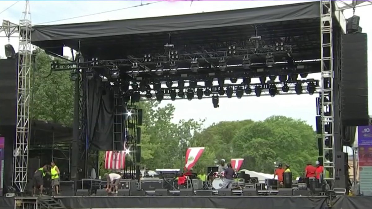 Final preparations underway for the Wawa America ‘Party on the