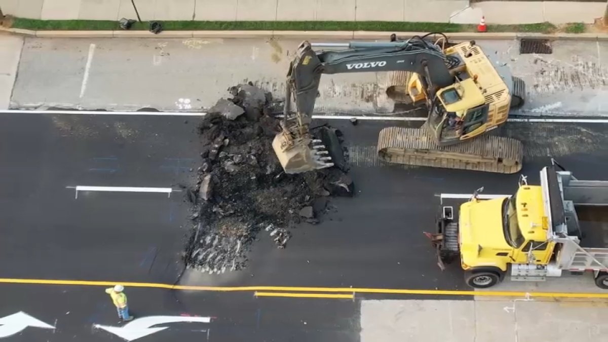 Route 202 in King of Prussia sinks again. How drivers can avoid it