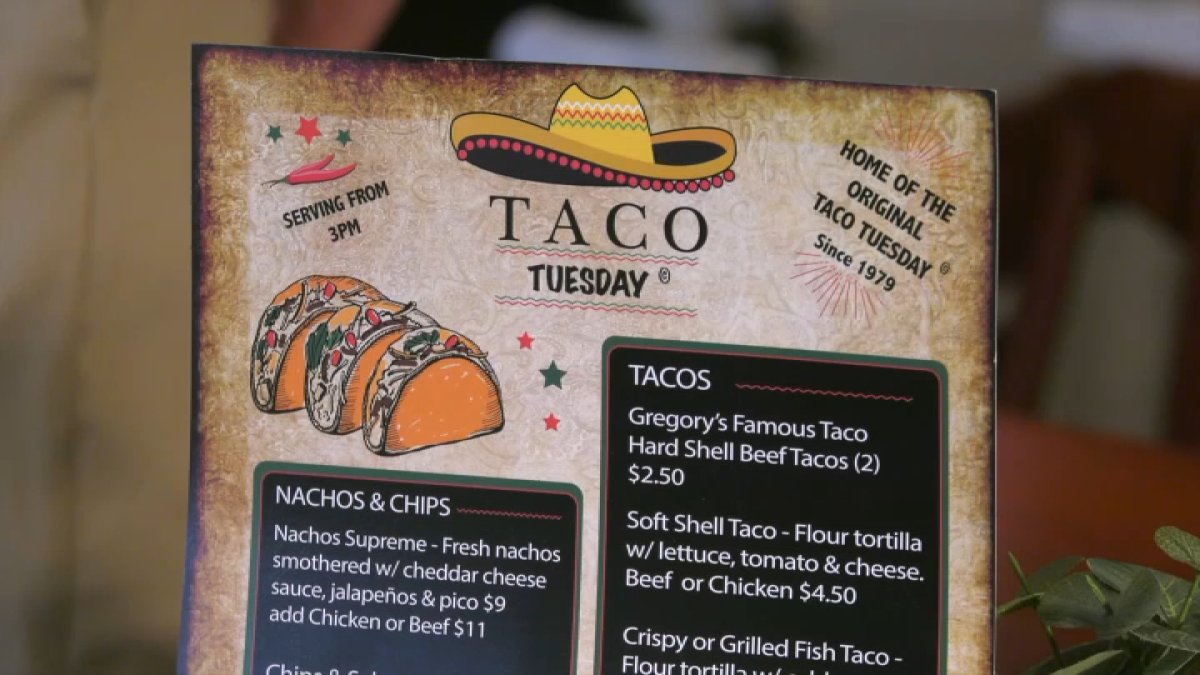 NJ bar owner continues legal beef with Taco Bell over ‘Taco Tuesday’ trademark – NBC10 Philadelphia