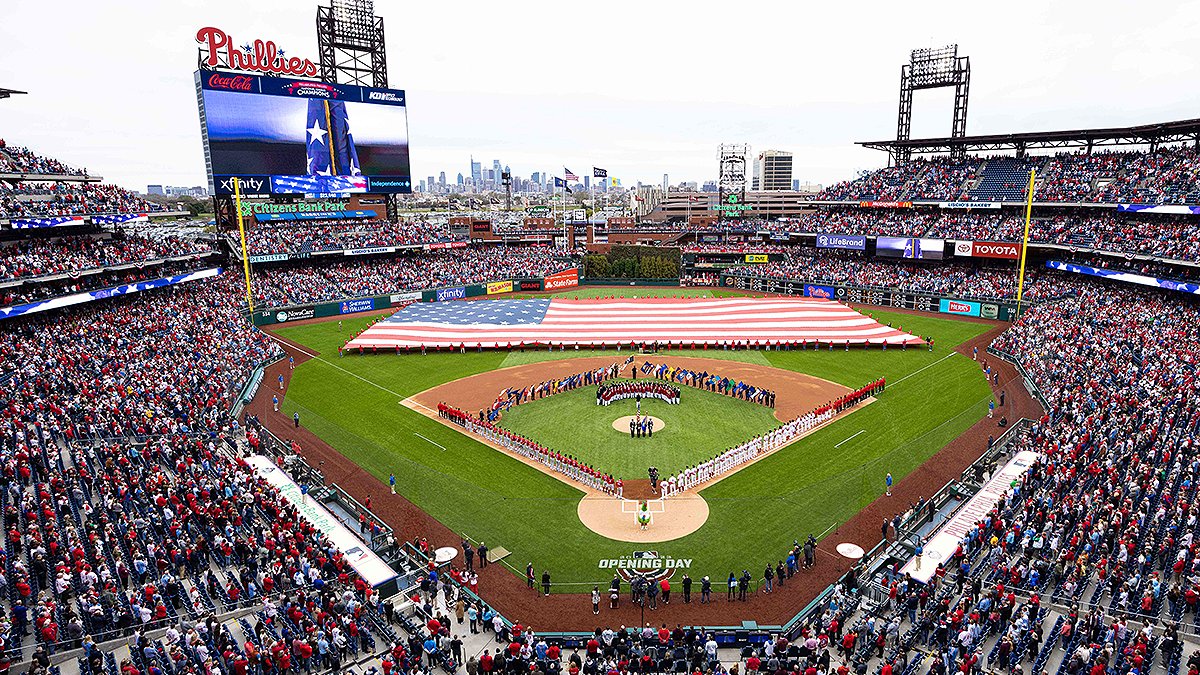 2024 Phillies schedule Braves visit CBP for opening day NBC10