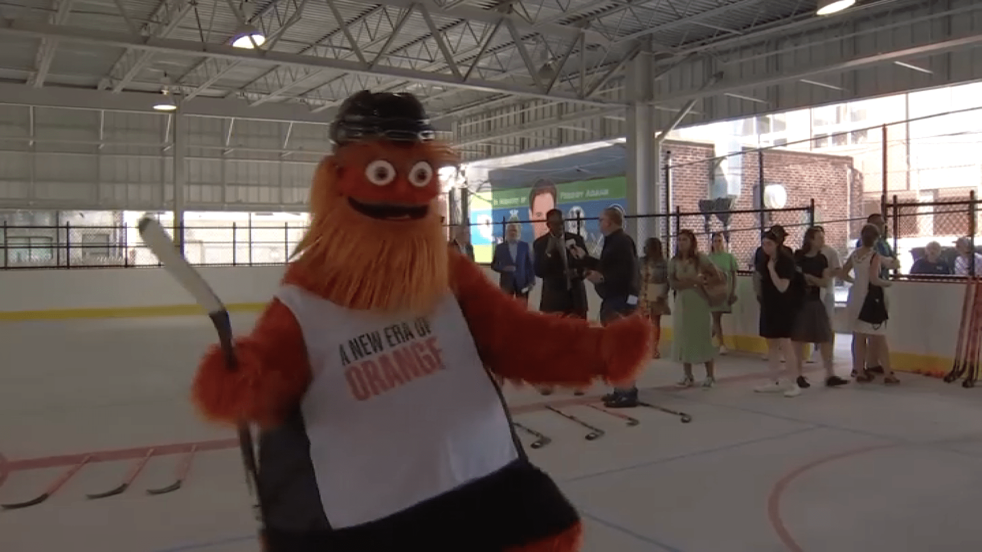 Philadelphia Flyers Mascot, Gritty, Takes Hockey World by Storm