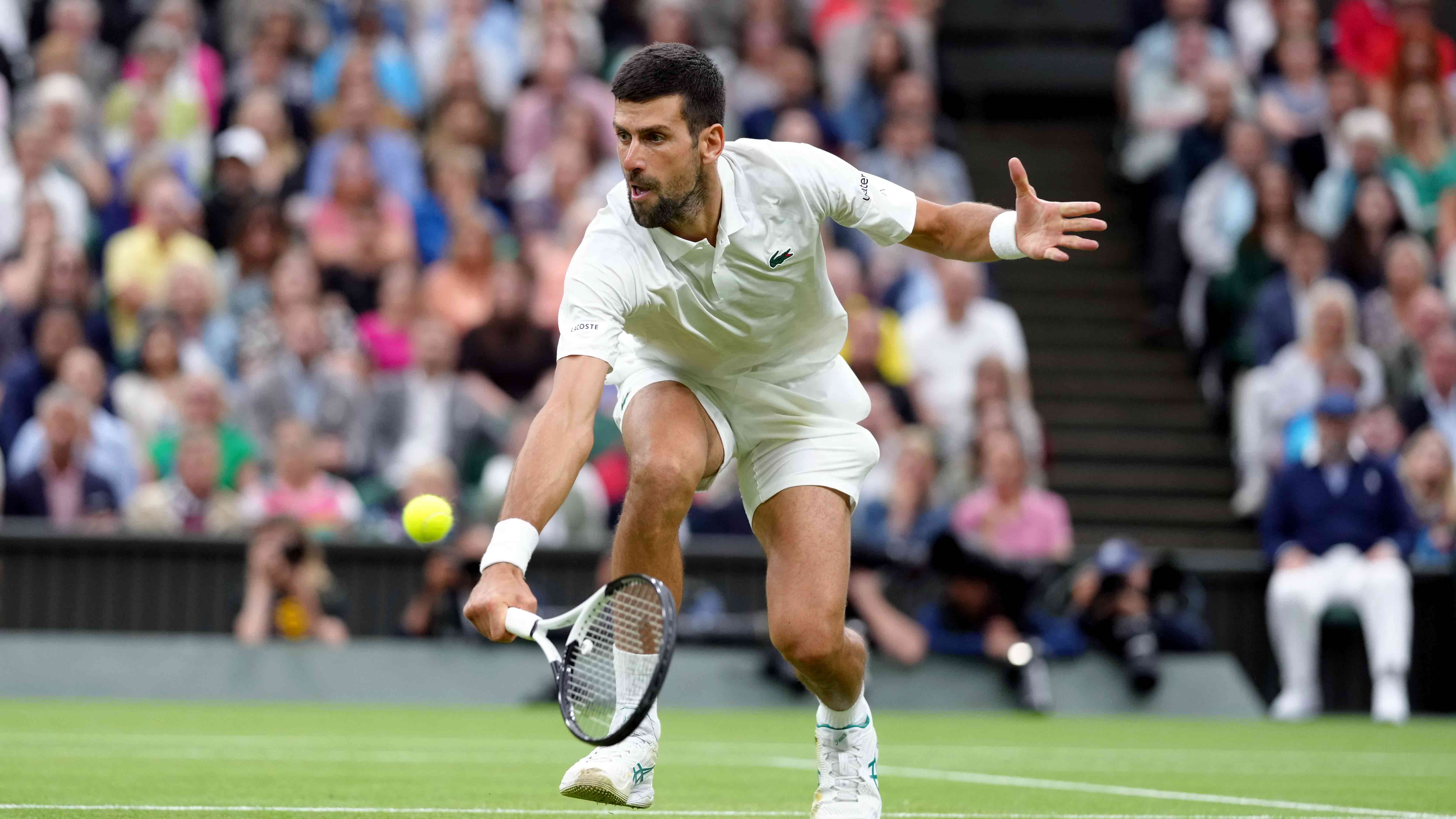 Novak Djokovic beats Jannik Sinner in Wimbledon semifinals