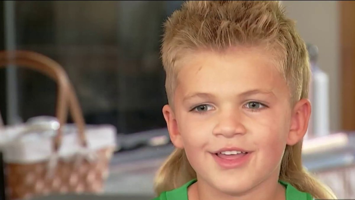 West Pottsgrove 6-year-old competing in national mullet contest