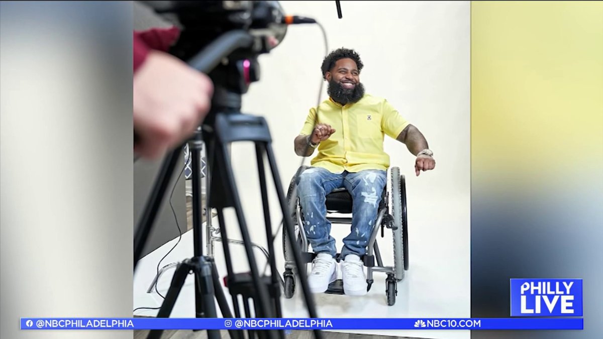 Wesley Hamilton founder of the Disabled but not Really Foundation helps