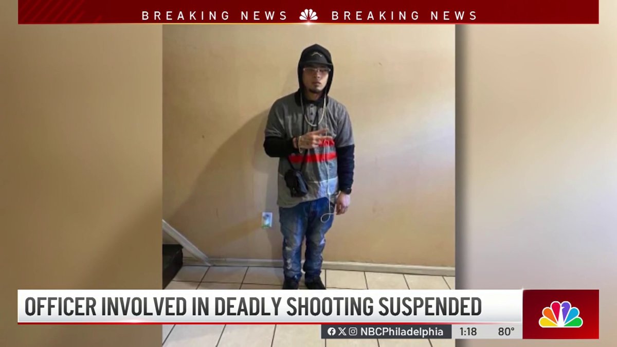 Officer involved in deadly shooting in Kensington suspended with intent ...