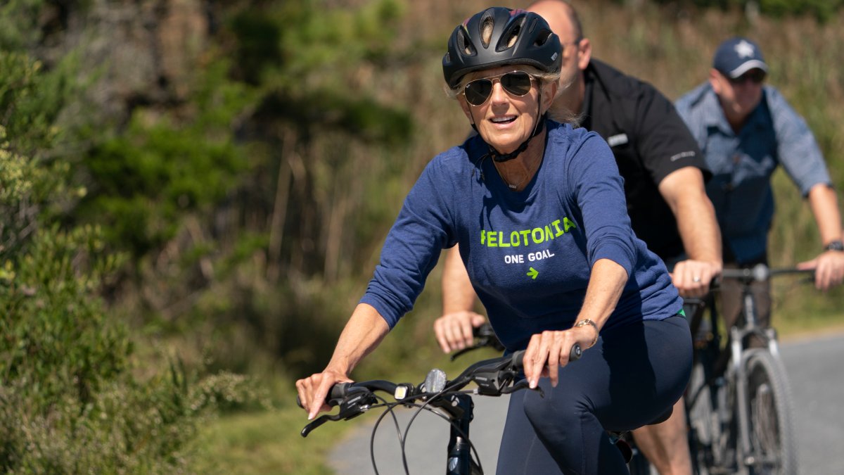 What's Jill Biden's exercise routine? Finds 'inner strength' through biking, spin classes, jogging