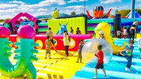 ‘World's Biggest Bounce House' is back in Philly: Here's how to jump in