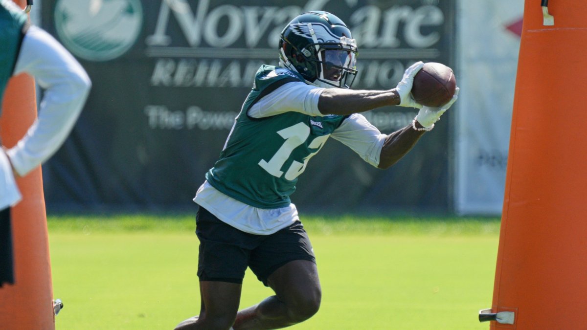 Eagles training camp 2023, Day 10: Olamide Zaccheaus makes some plays – NBC10 Philadelphia - Vimarsana News