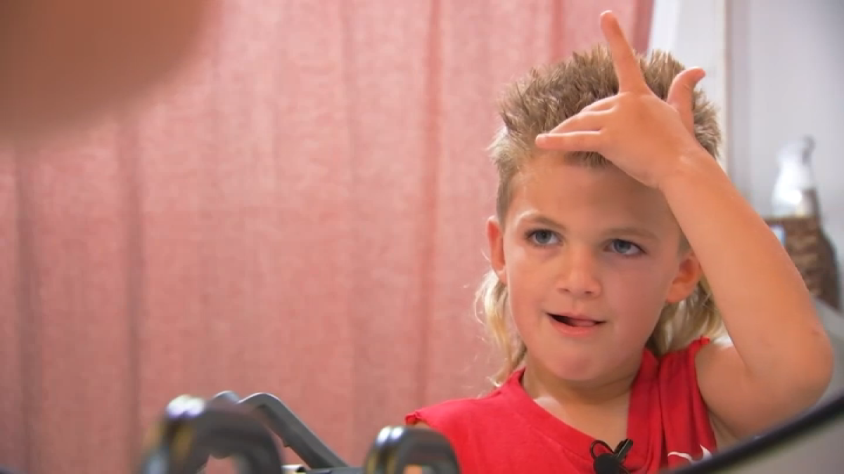 Pennsylvania boy wins USA Mullet Championship for his throwback hairstyle