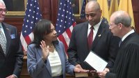 NJ's new lieutenant governor is sworn in