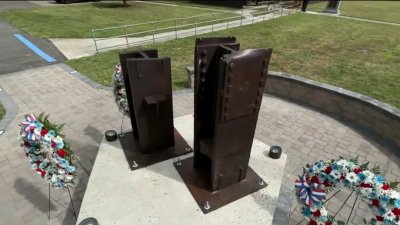 New 9/11 memorial at base near Atlantic City