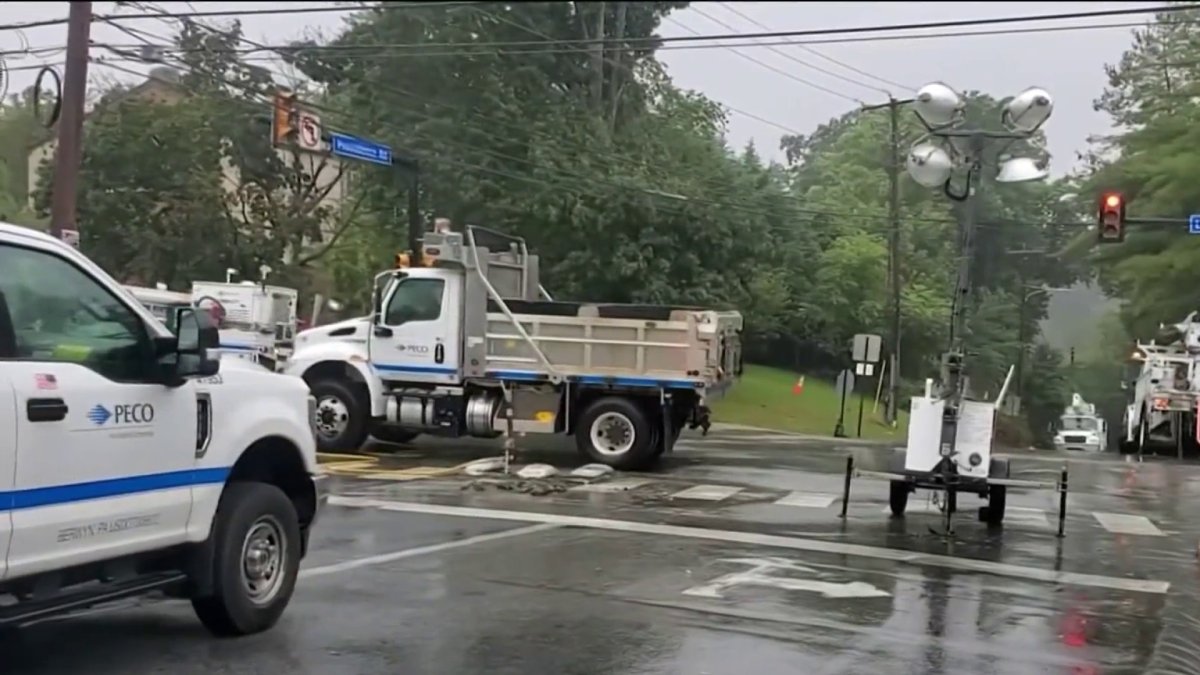 Cleanup and repair continue in Yeadon after explosion causes outages