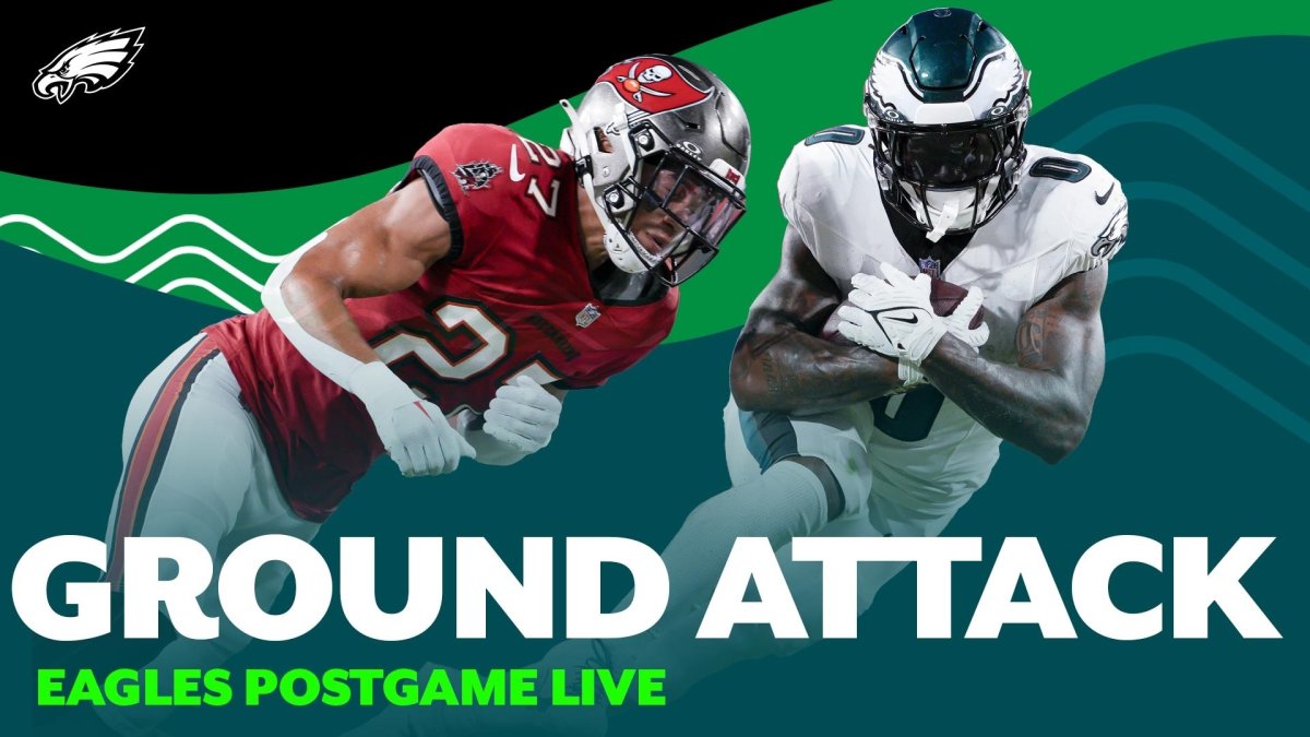 Instant reactions after Eagles dominate Bucs on the ground in Week 3 –  NBC10 Philadelphia