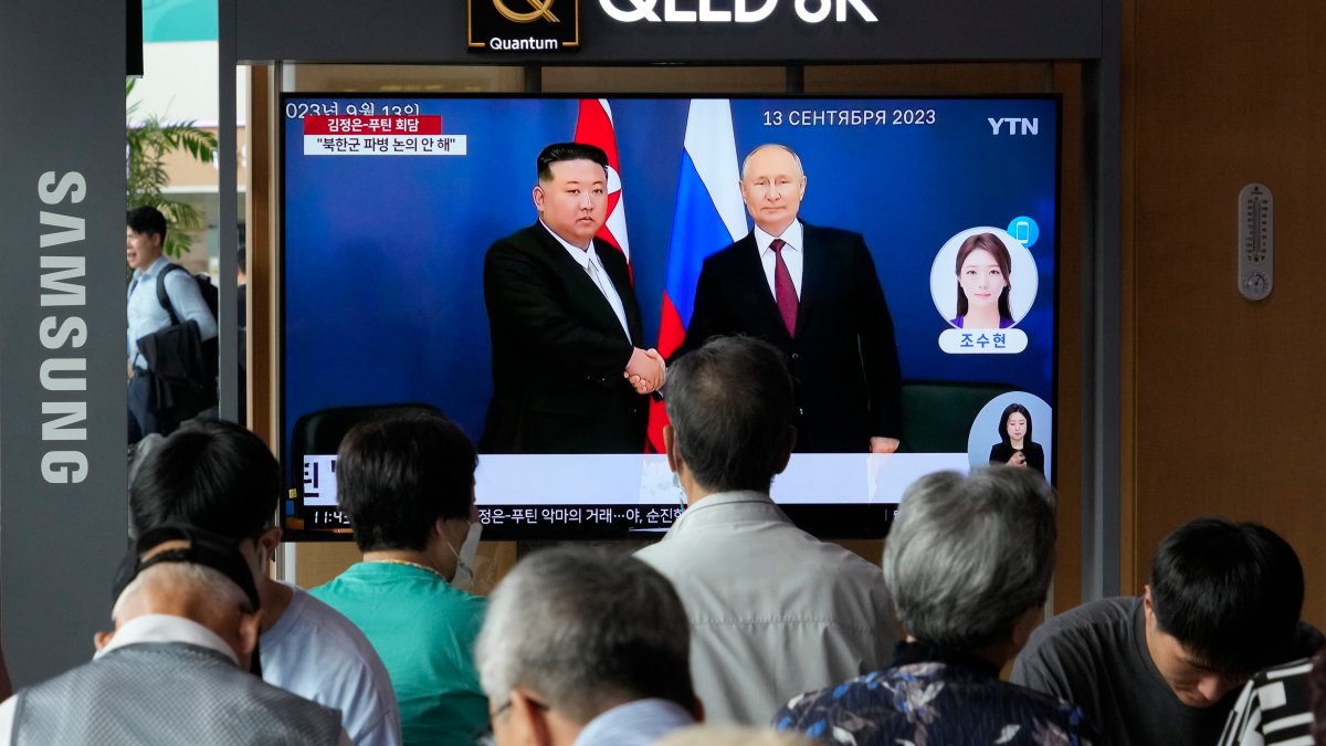 South Korea expresses concern over talks between Kim and Putin NBC10