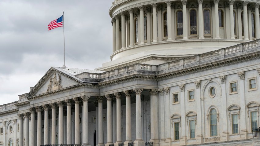 FILE – The Capitol is seen in Washington, Monday, Sept. 25, 2023. The U.S. government faces a shutdown unless Congress manages to overcome a budget impasse before the Sept. 30 funding deadline.