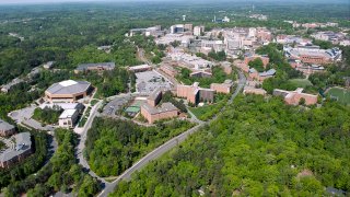 File photo of the University of North Carolina campus in Chapel Hill, North Carolina.