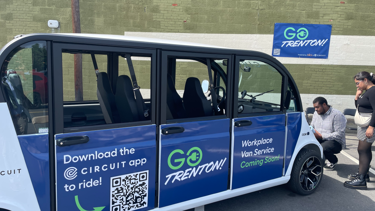 Trenton launches lowcost, allelectric shuttle service NBC10