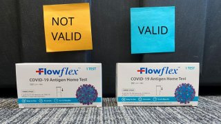 Photo of Flowflex at-home COVID testing kits