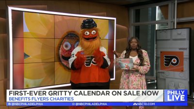 Gritty all year long as Flyers mascot releases 1st calendar – NBC10  Philadelphia
