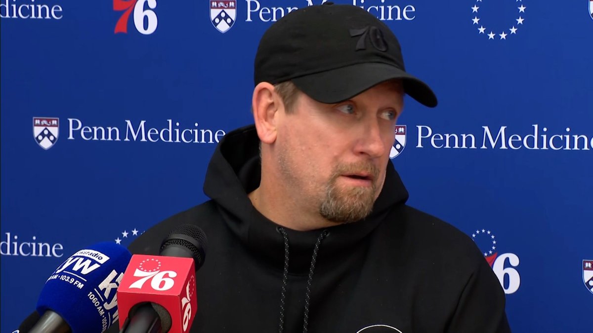 Nick Nurse, Sixers react to having James Harden back at practice in camp
