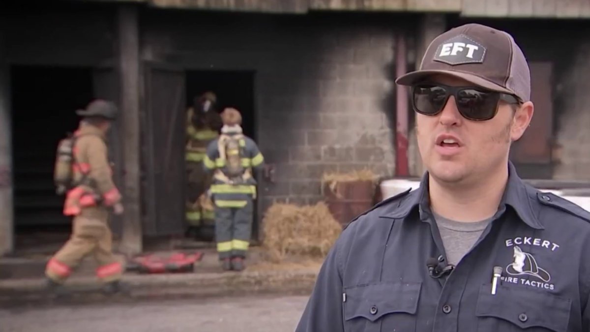 Local company explains how they train firefighters nbc10 philadelphia