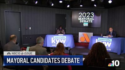 NBC10 @Issue: Mayoral candidates debate