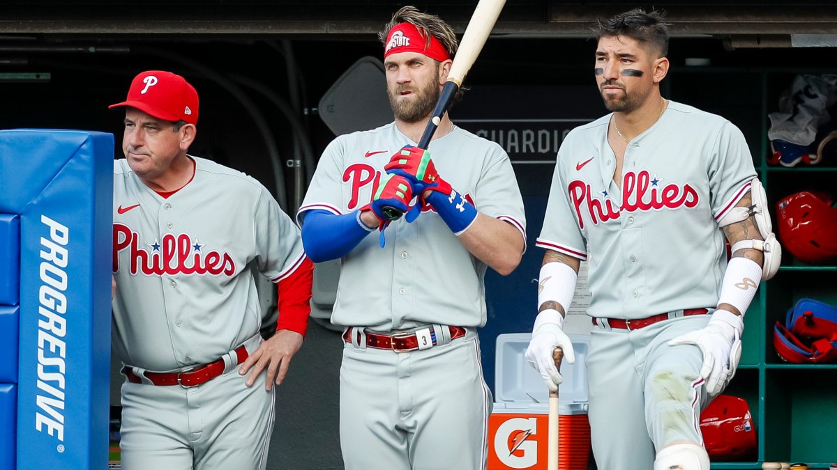 Phillies release NLCS roster. Rhys Hoskins not on it – NBC10
