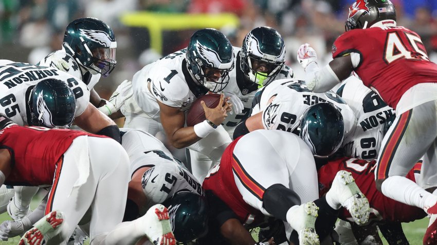 Eagles NBC10 preseason schedule and TV ratings, TNT once again