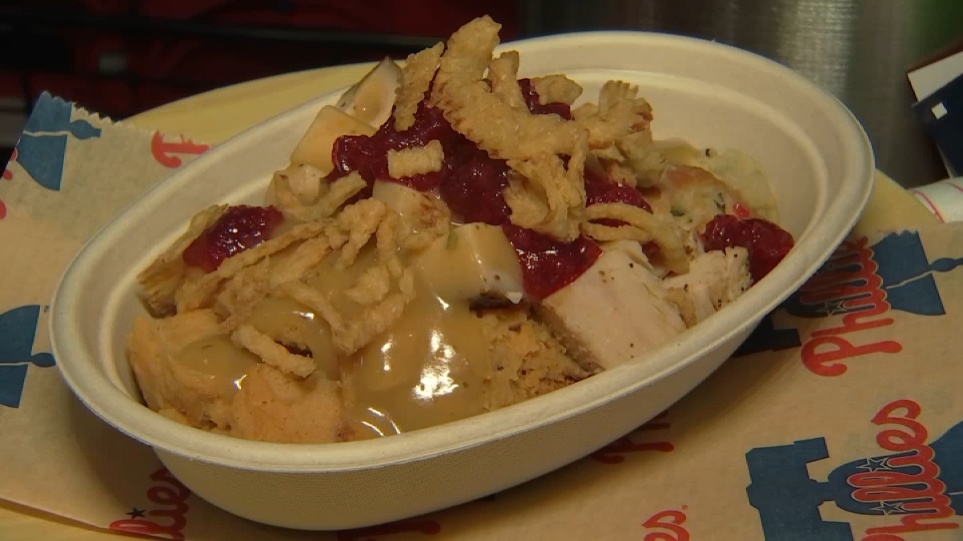 Playoff food at Phillies games. What’s in the SchwarBurger at CBP