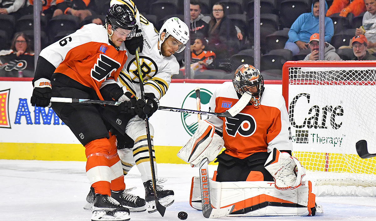 Flyers' Ivan Provorov doesn't participate in Pride Night warmups