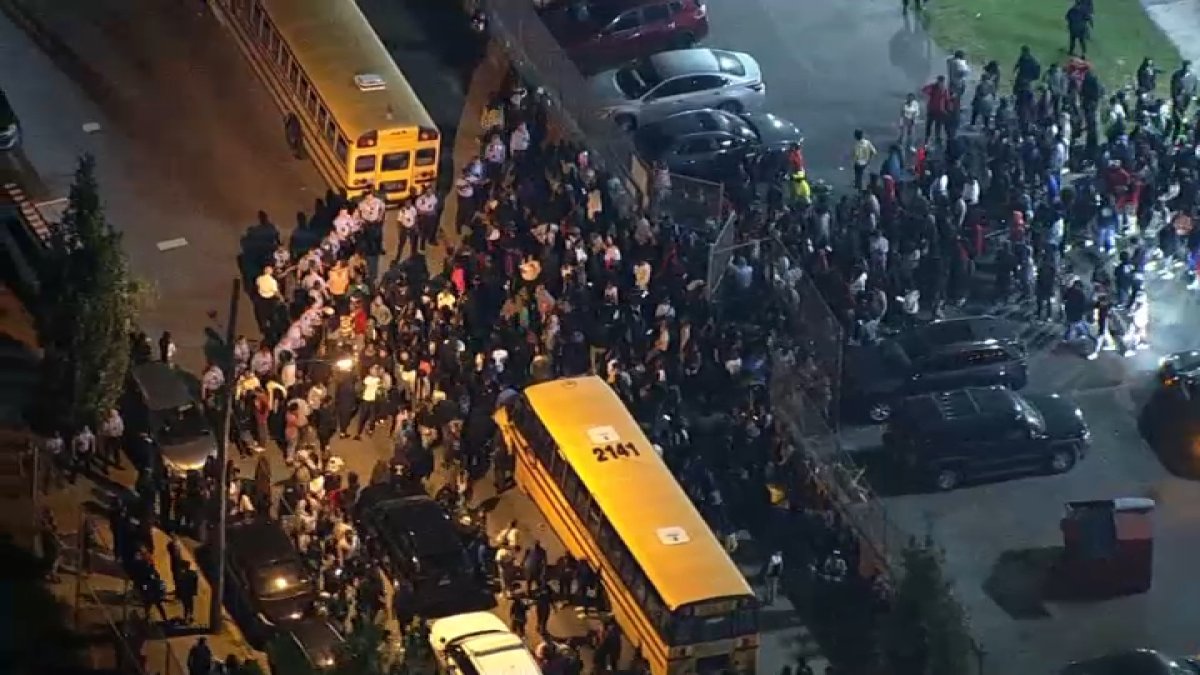 Chaos erupts after pepper spray went off during high school football