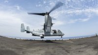 U.S. military aircraft crashes into ocean near Japan island with eight on board, coast guard says