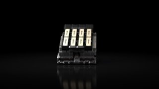 Nvidia H200 chips in an eight-GPU Nvidia HGX system.