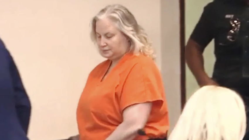 Tamara Sytch in court in Florida.