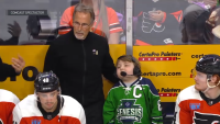 ‘Great kid': Flyers honor 9-year-old hockey captain fighting cancer with spot on bench