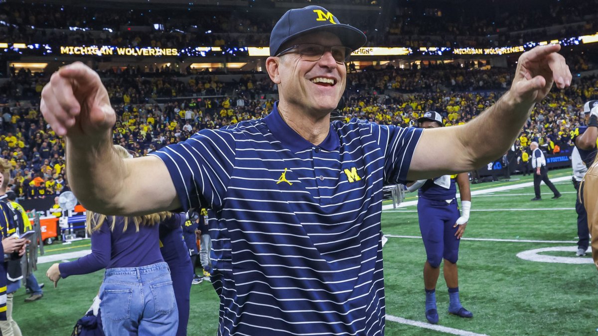 Michigans Jim Harbaugh Says Wolverines Should Be ‘americas Team