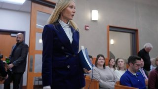 File - Gwyneth Paltrow enters the courtroom for her trial March 30, 2023 in Park City, Utah.